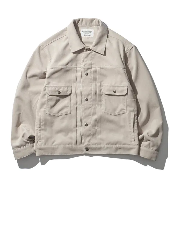 TYPE II | Corduroy Jacket | Ivory sold by Hansen Garments