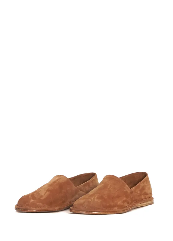 MORBIDONE | Vegetable Tanned Leather Espadrille | Baltic Amber sold by Hansen Garments