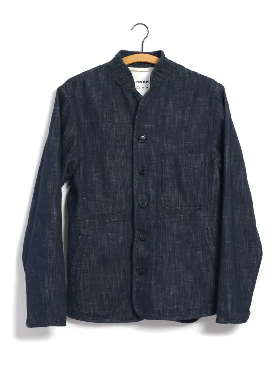 ERLING 29-55-3 | Refined Work Jacket | Denim Blue sold by Hansen Garments