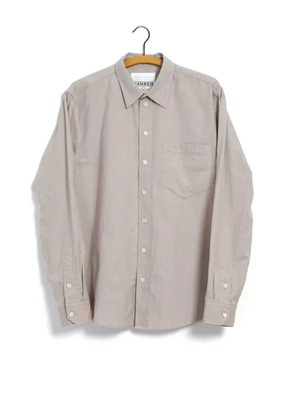 RAYMOND 26-11-9 | Relaxed Classic Shirt | Light Brown sold by Hansen Garments