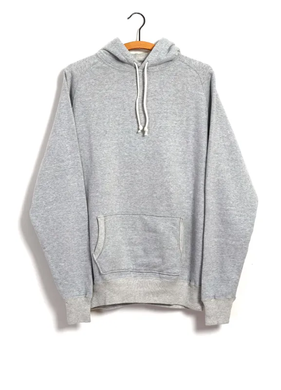 EHU'KAI | Brushed Fleece Hoodie | Hambledon Grey sold by Hansen Garments