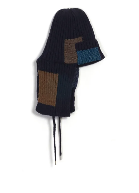 TUGIHAGI | 5G Wool Gale Cap | Navy sold by Hansen Garments