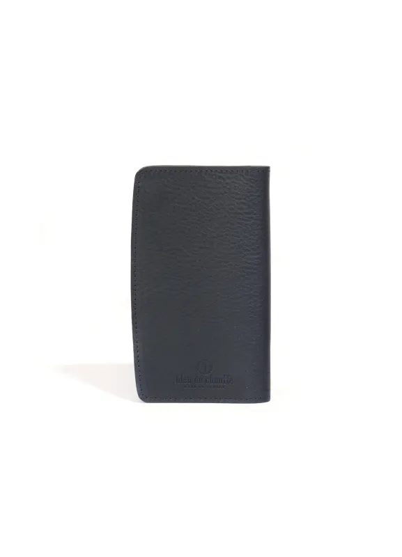 MALTESE WALLET | Vegetable Tanned Leather | Navy Blue made by Bleu de Chauffe