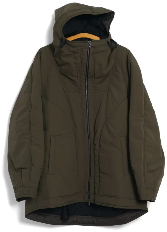 THOMAS 28-23-6 | Loose Padded Hood Jacket | Padded Olive made by Hansen Garments