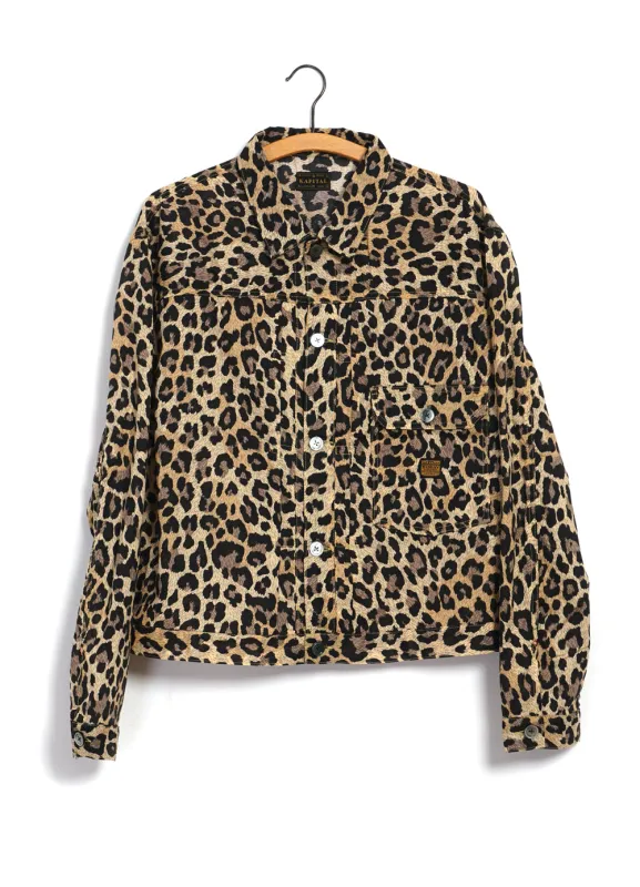 GAUZE 1st JKT | Lightweight Shirt Jacket | Leopard sold by Hansen Garments
