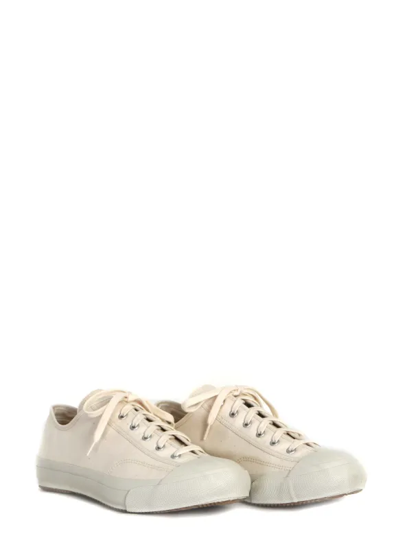 GYM CLASSIC | Canvas Vulcanised Sole Sneaker | White sold by Hansen Garments