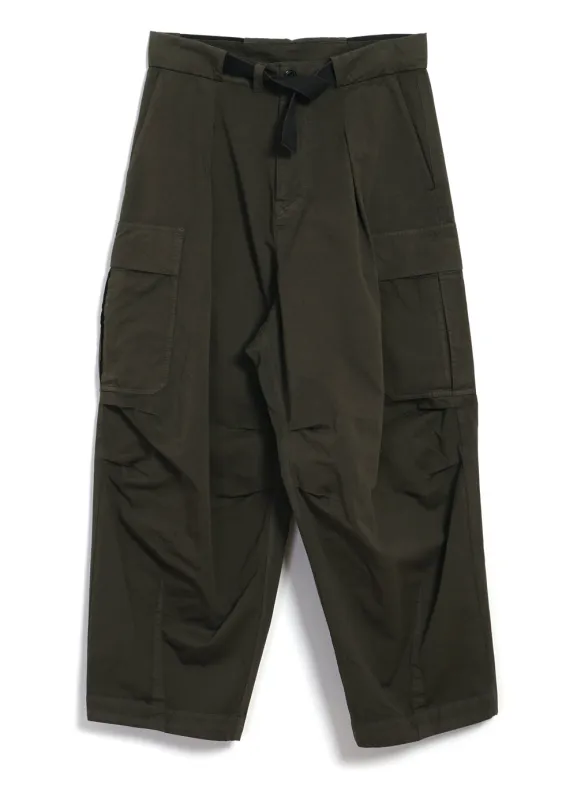 BENNY | Super Wide Ballon Trousers | Olive Drill made by Hansen Garments