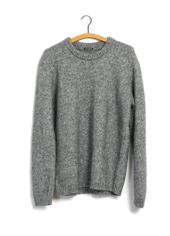 Eske | Crew Neck Sweater | Silver sold by Hansen Garments