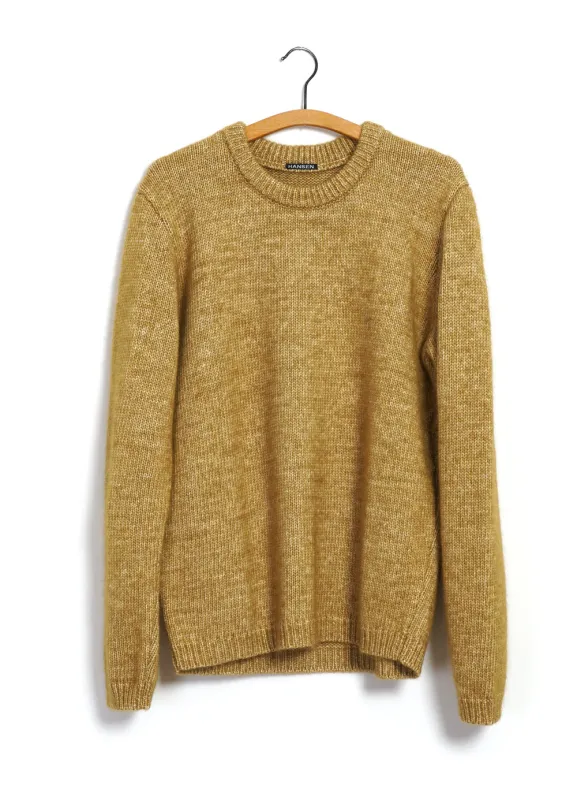 ESKE | Crew Neck Sweater | Gold sold by Hansen Garments