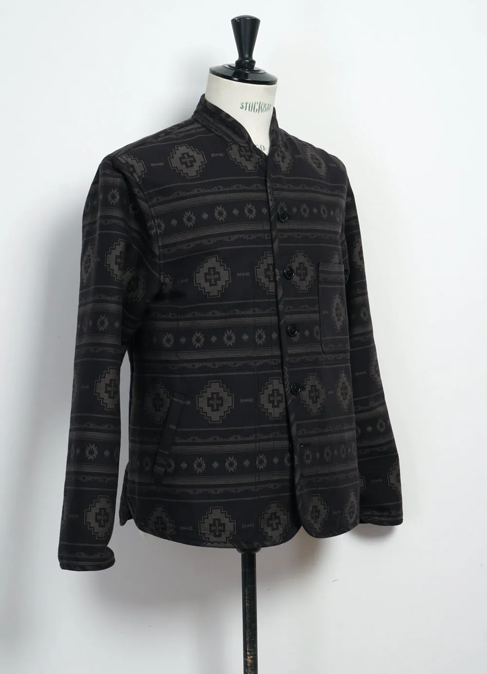 ERLING | Refined Work Jacket | Inca Black sold by Hansen Garments product image thumbnail 4