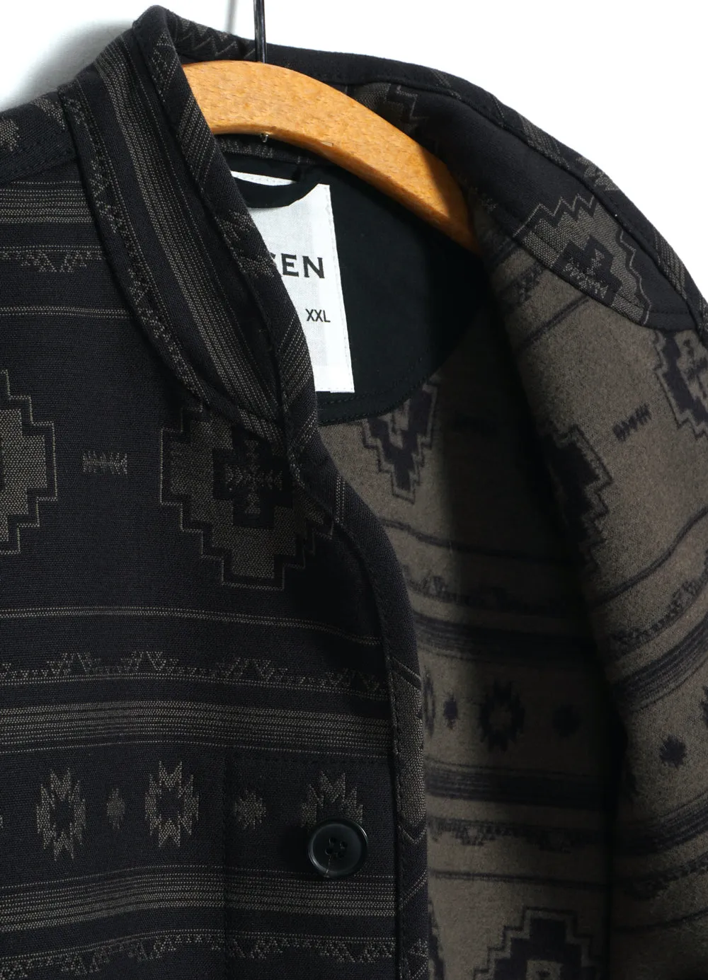 ERLING | Refined Work Jacket | Inca Black sold by Hansen Garments product image thumbnail 3