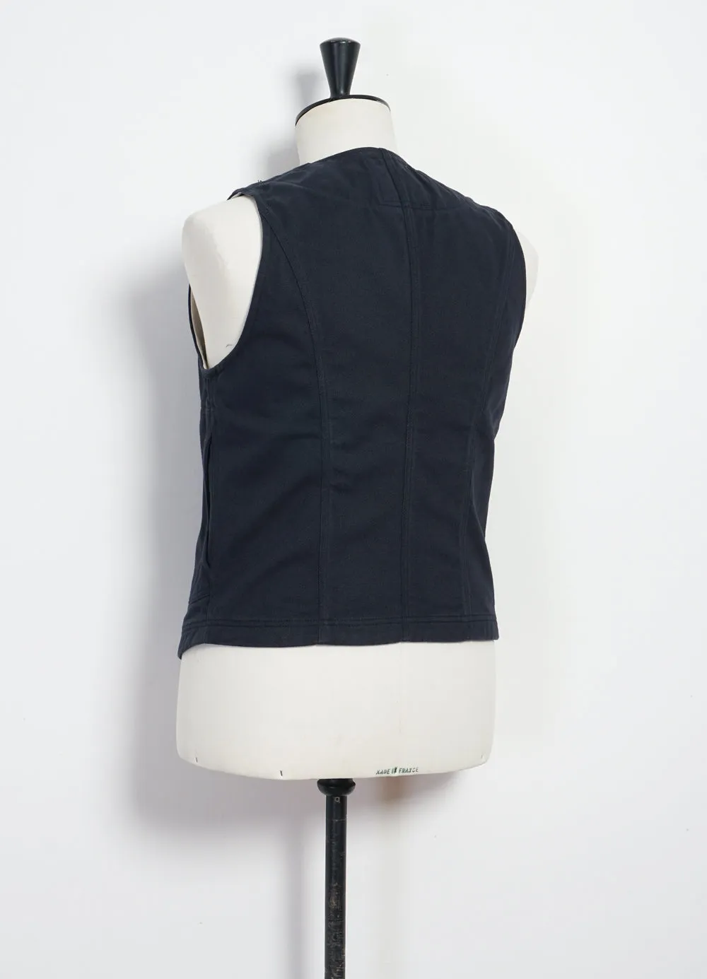 KNUD | Workwear Waistcoat | Dark Navy sold by Hansen Garments product image thumbnail 4