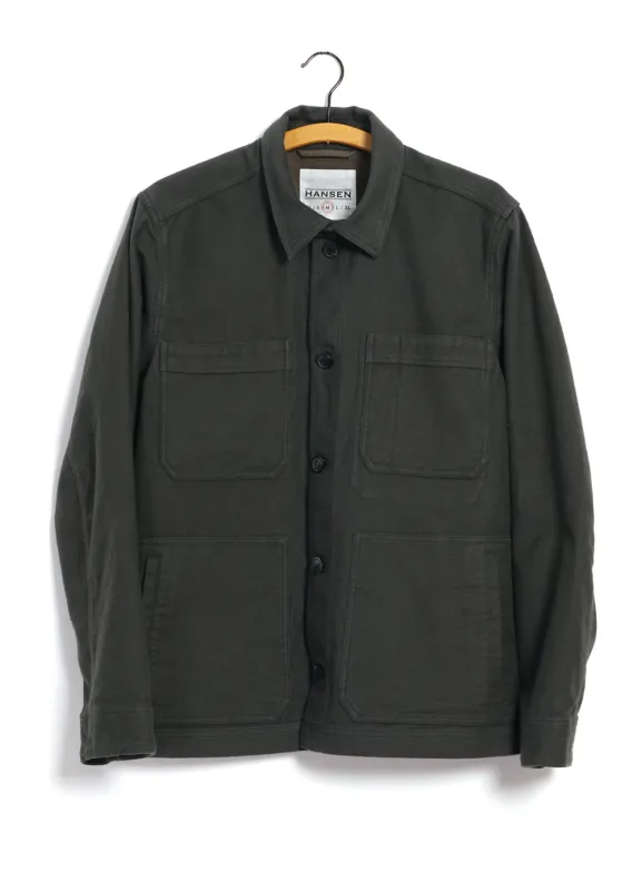 BERTRAM | Refined Work Jacket | Grey sold by Hansen Garments