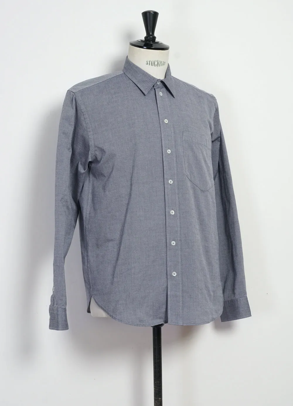 RAYMOND | Relaxed Classic Shirt | Navy sold by Hansen Garments product image thumbnail 2