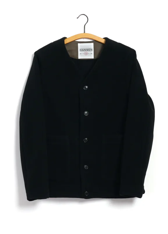 ADEL | Cardigan Jacket | Black made by Hansen Garments