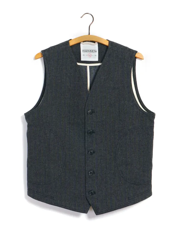 KNUD | Workwear Waistcoat | Seaside sold by Hansen Garments