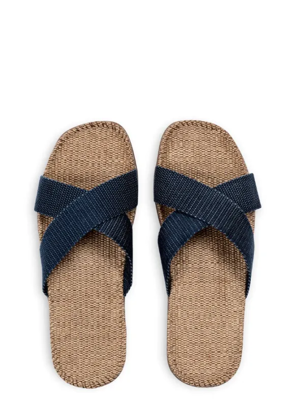 SHANGIES | Slipper | Midnight Blue sold by Hansen Garments