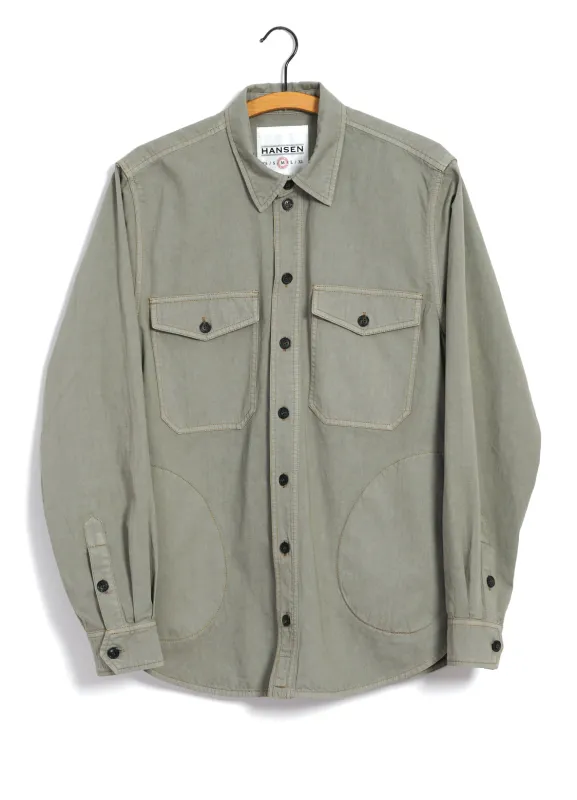 RUBEN | Casual Over Shirt | Light Sage sold by Hansen Garments