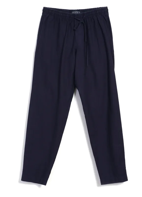 JIM | Casual Drawstring Trousers | Blue sold by Hansen Garments