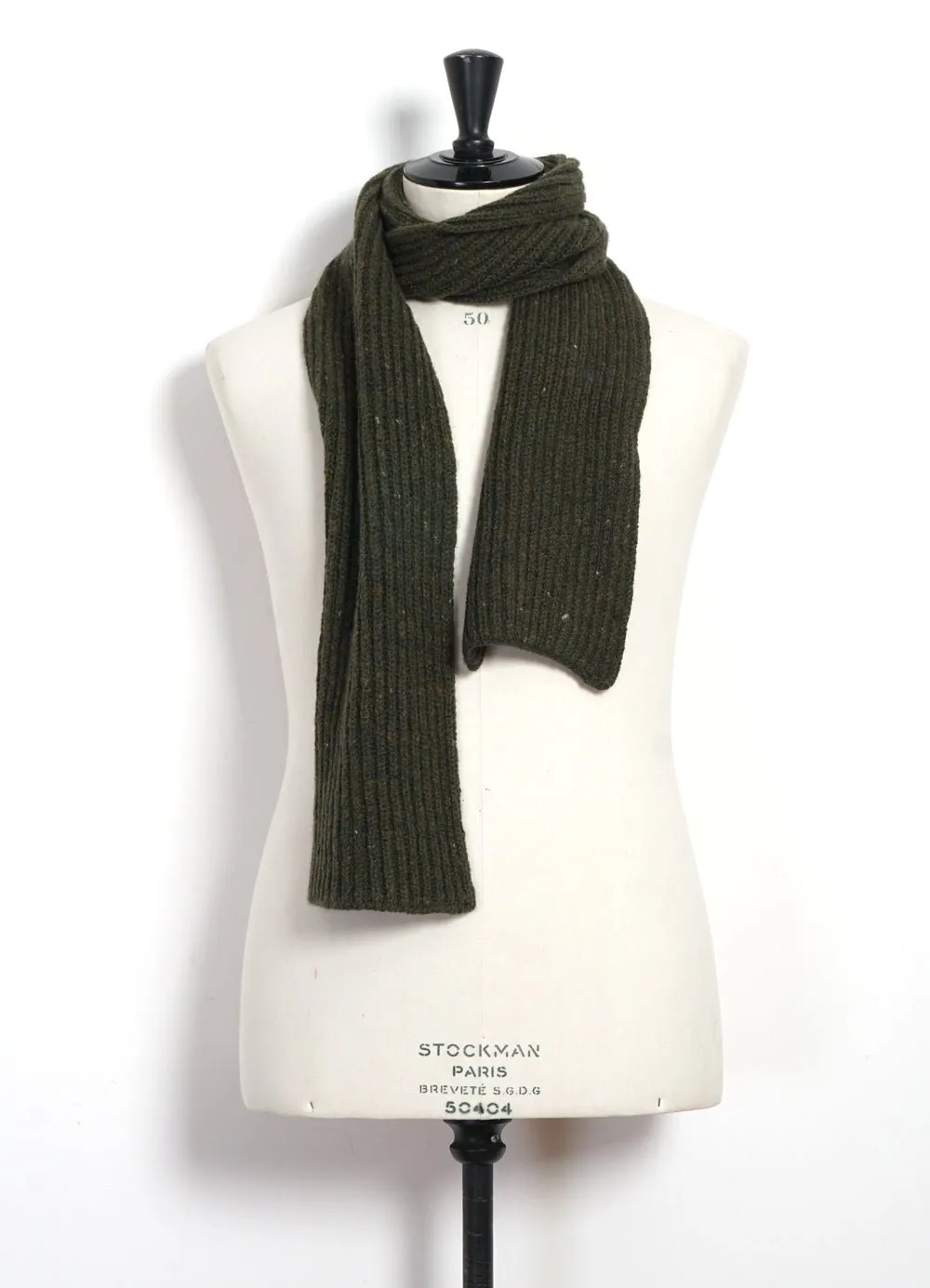 SCARF | Rib Scarf | Loden sold by Hansen Garments product image thumbnail 2