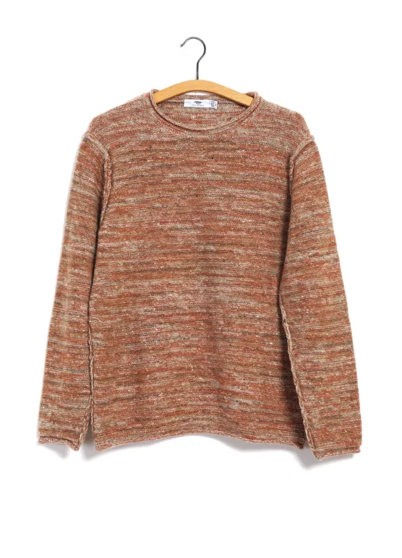 VARIED STRIPE | Merino & Cashmere Tunic Sweater | Clementine sold by Hansen Garments