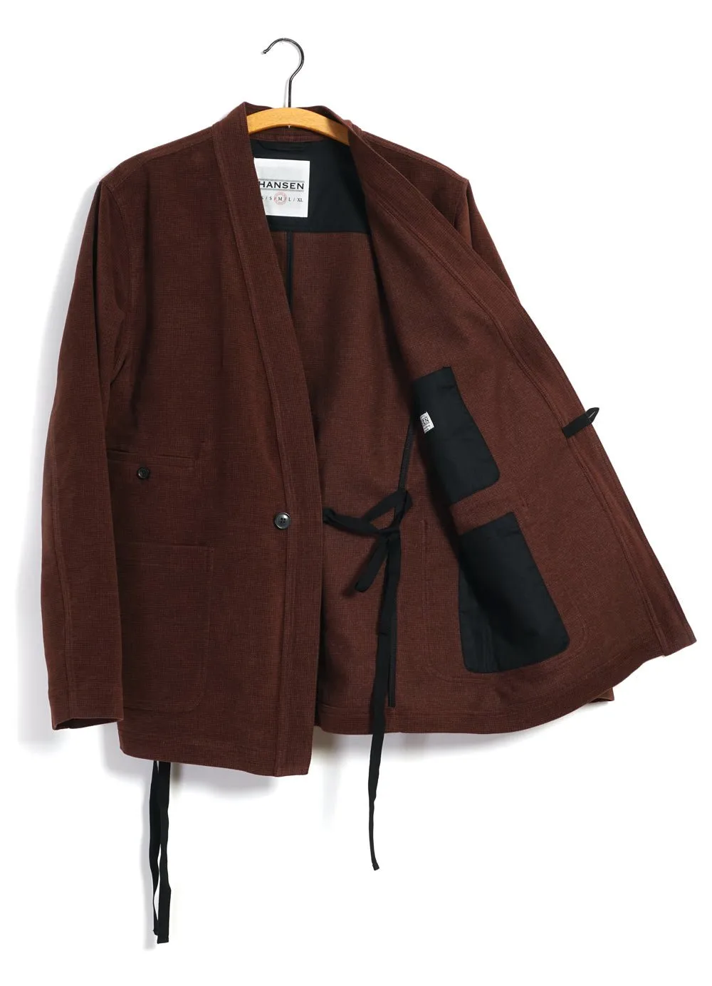 FOLKE | Scarecrow's Jacket | Ruby sold by Hansen Garments product image thumbnail 2