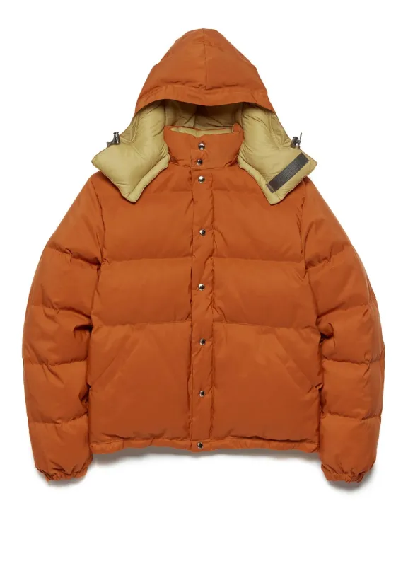 Down Sweater | 60/40 Cotton/Nylon Down Jacket | Rust/Khaki sold by Hansen Garments