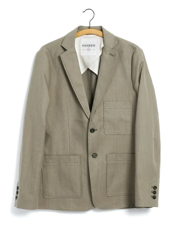 CHRIS | Classic Two Button Blazer | Bay Leaf sold by Hansen Garments