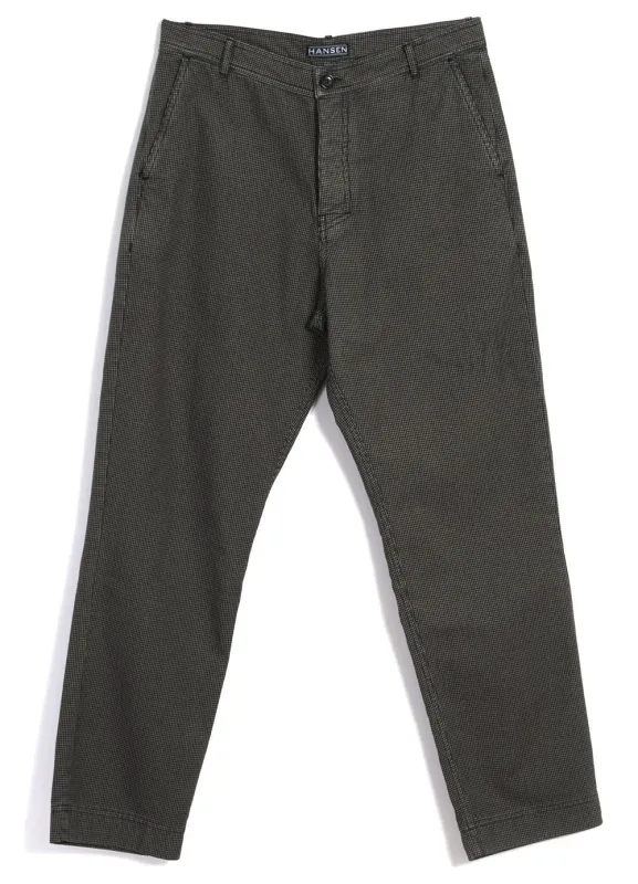 KEN | Casual Trousers | Black Sand sold by Hansen Garments