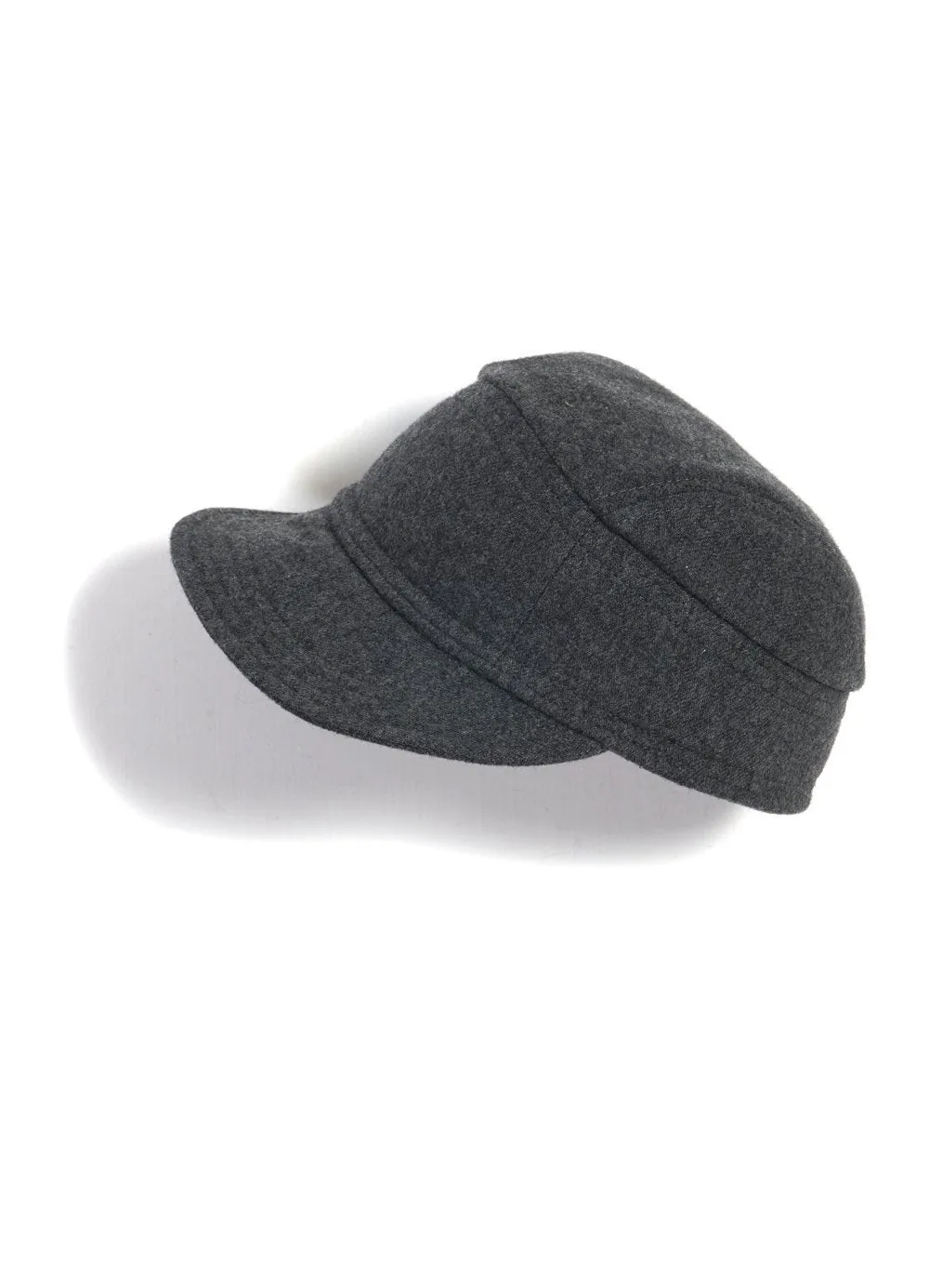 ESKILD | Mechanics Cap With Earflaps | Grey Melange sold by Hansen Garments
