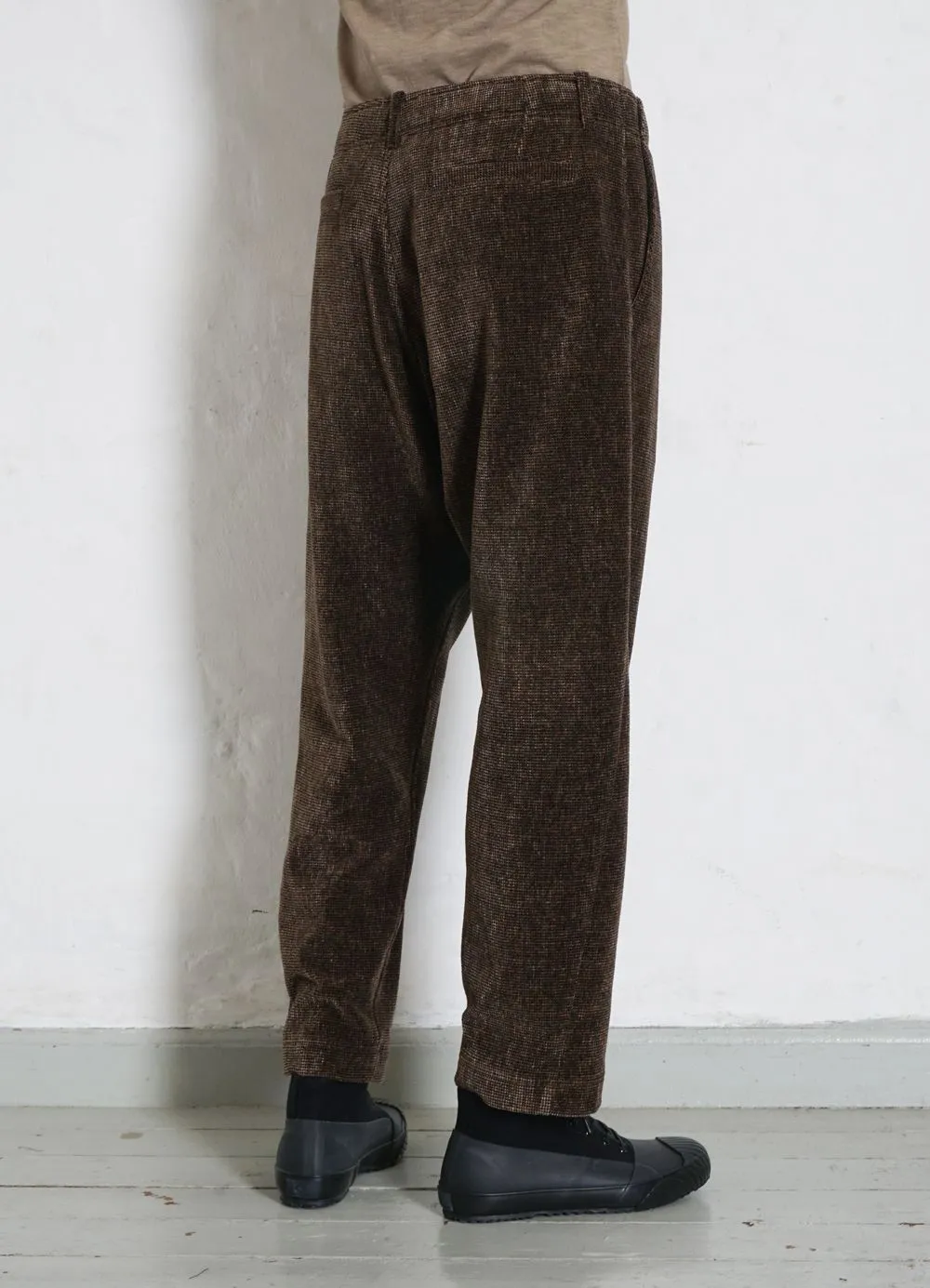 TRYGVE | Wide Cut Cropped Trousers | Amadeus sold by Hansen Garments product image thumbnail 3