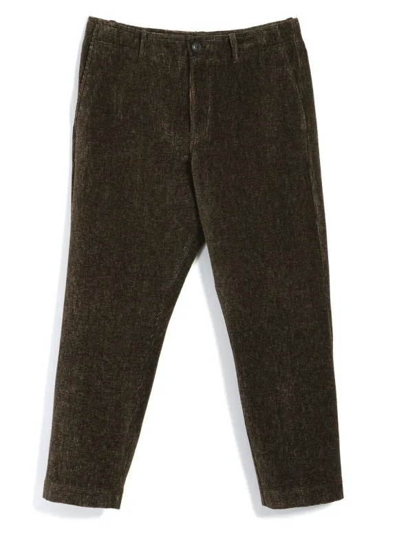 TRYGVE | Wide Cut Cropped Trousers | Amadeus sold by Hansen Garments