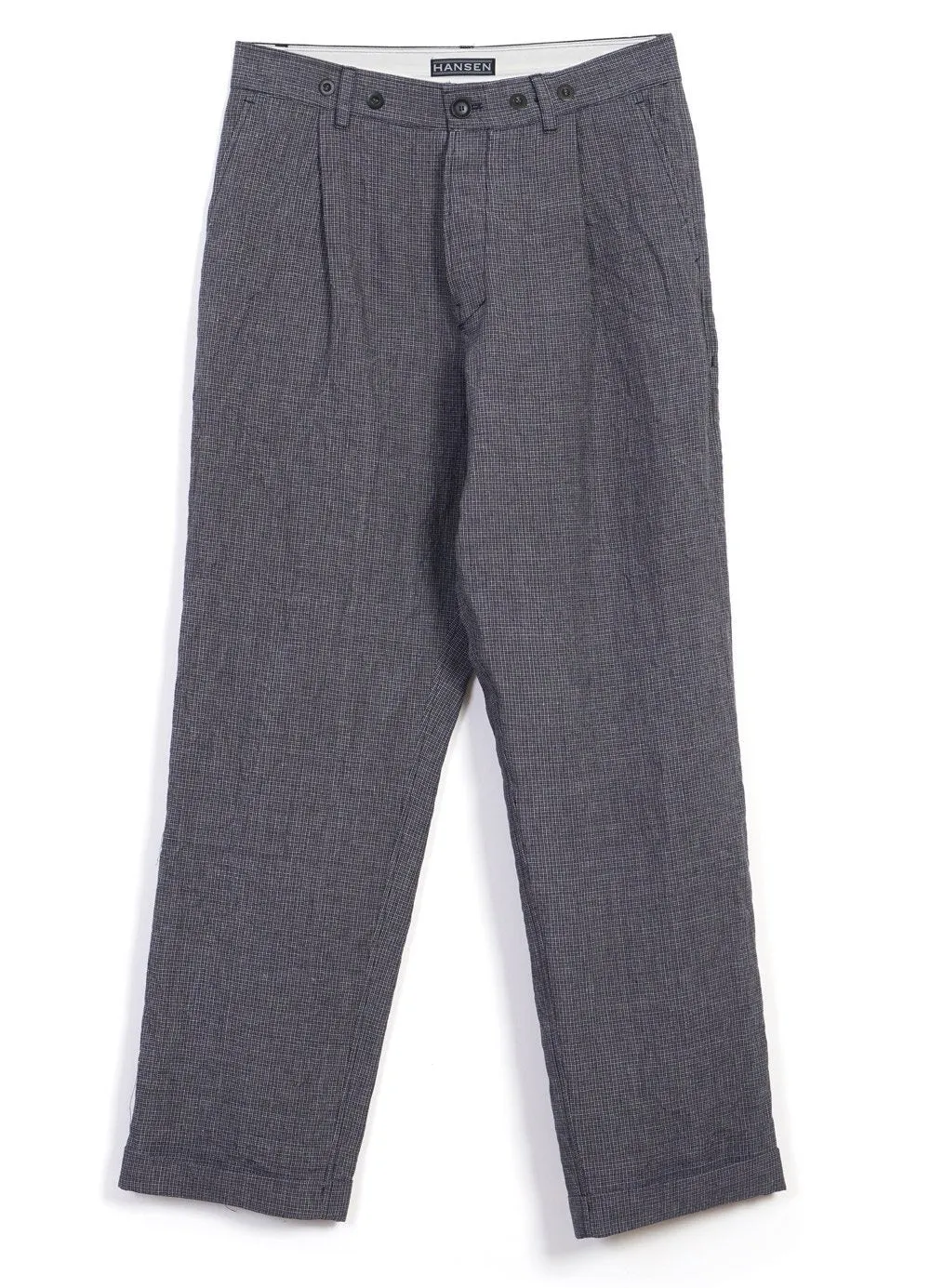 SUNE | Classic Pleated Trousers | River sold by Hansen Garments