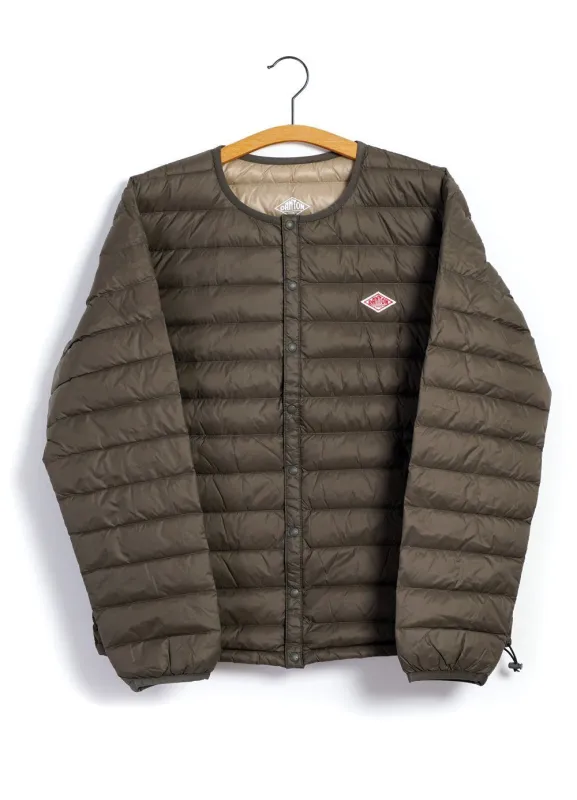 INNER DOWN JACKET | Olive sold by Hansen Garments