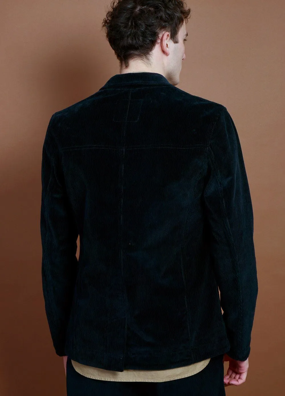 NICOLAI | Informal Four Button Blazer | Black sold by Hansen Garments product image thumbnail 3