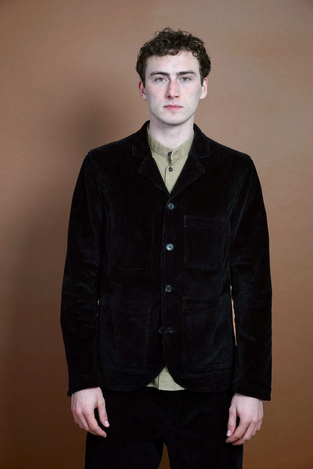 NICOLAI | Informal Four Button Blazer | Black sold by Hansen Garments product image thumbnail 2