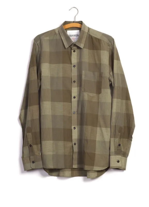 JESPER | Casual Chequered Shirt | Olivetree sold by Hansen Garments