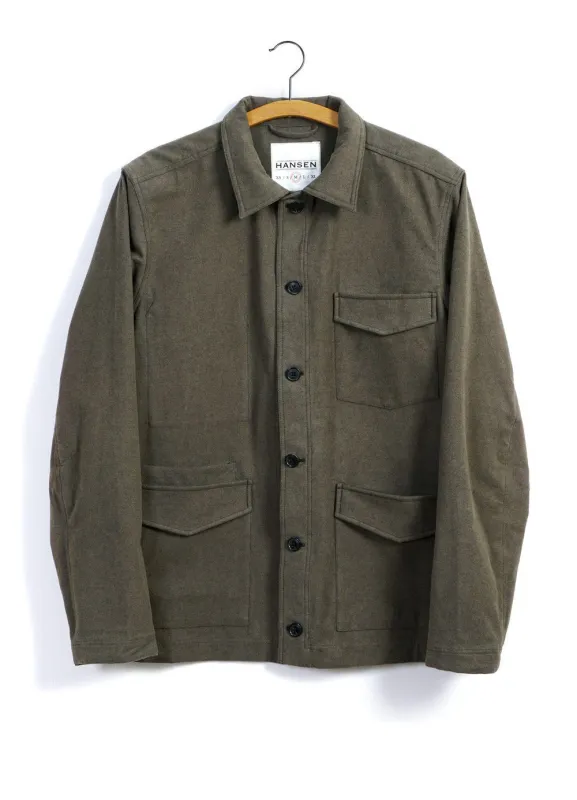 ANDERS | Work Jacket | Taupe sold by Hansen Garments