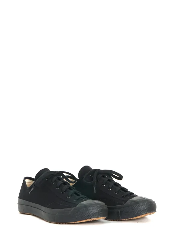 GYM CLASSIC | Canvas Vulcanised Sole Sneaker | Black Mono sold by Hansen Garments