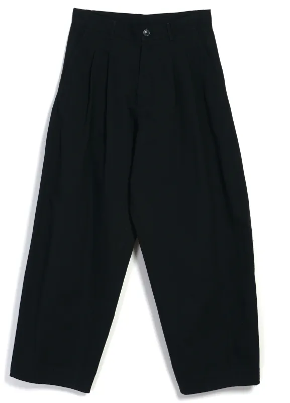 ANDREW 31-75-2 | Balloon Trousers | Black Twill sold by Hansen Garments