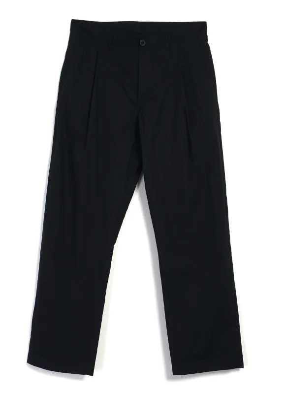 SUNE 31-64-2 | Pleated Classic Trousers | Black Parachute sold by Hansen Garments