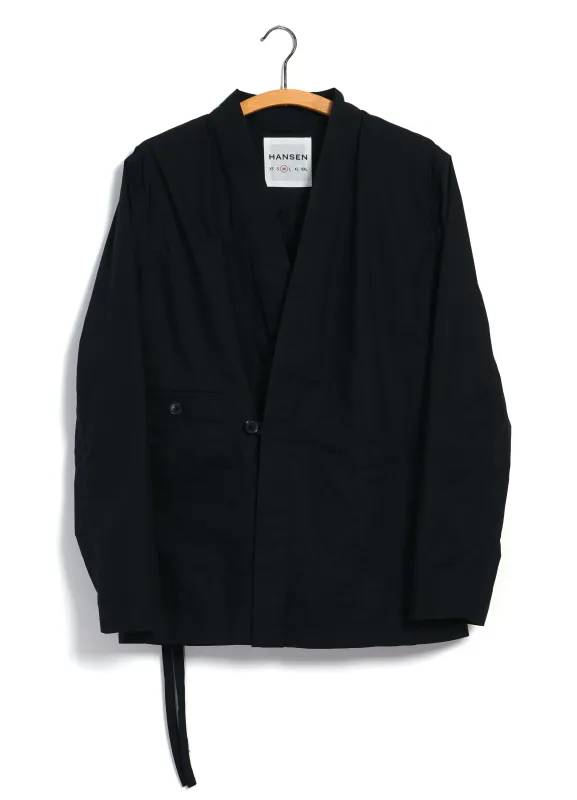 FOLKE 31-64-2 | Eastern Style jacket | Black Parachute sold by Hansen Garments