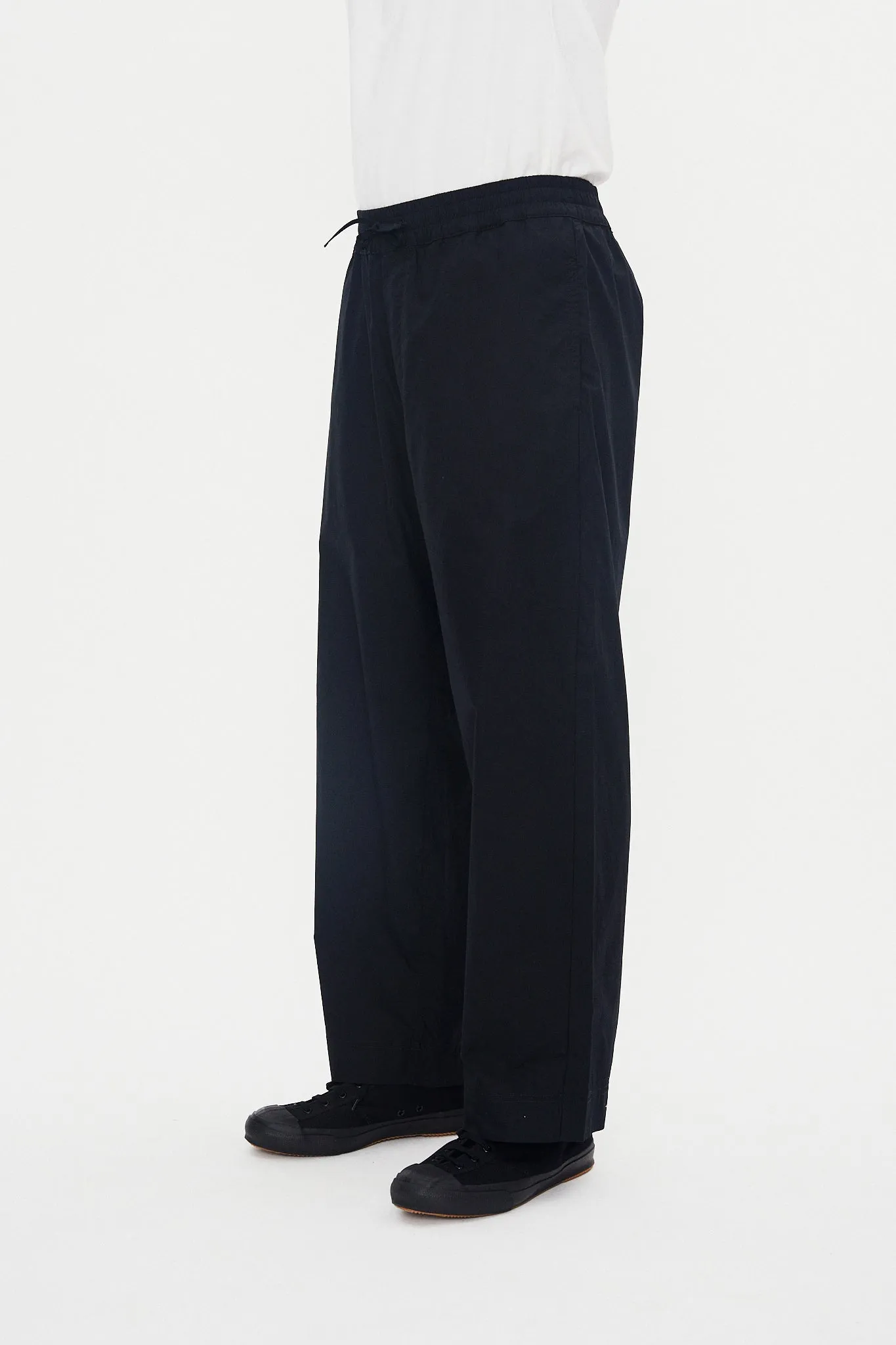 EMIR 31-64-2 | Loose Drawstring Pants | Black Parachute sold by Hansen Garments product image thumbnail 3