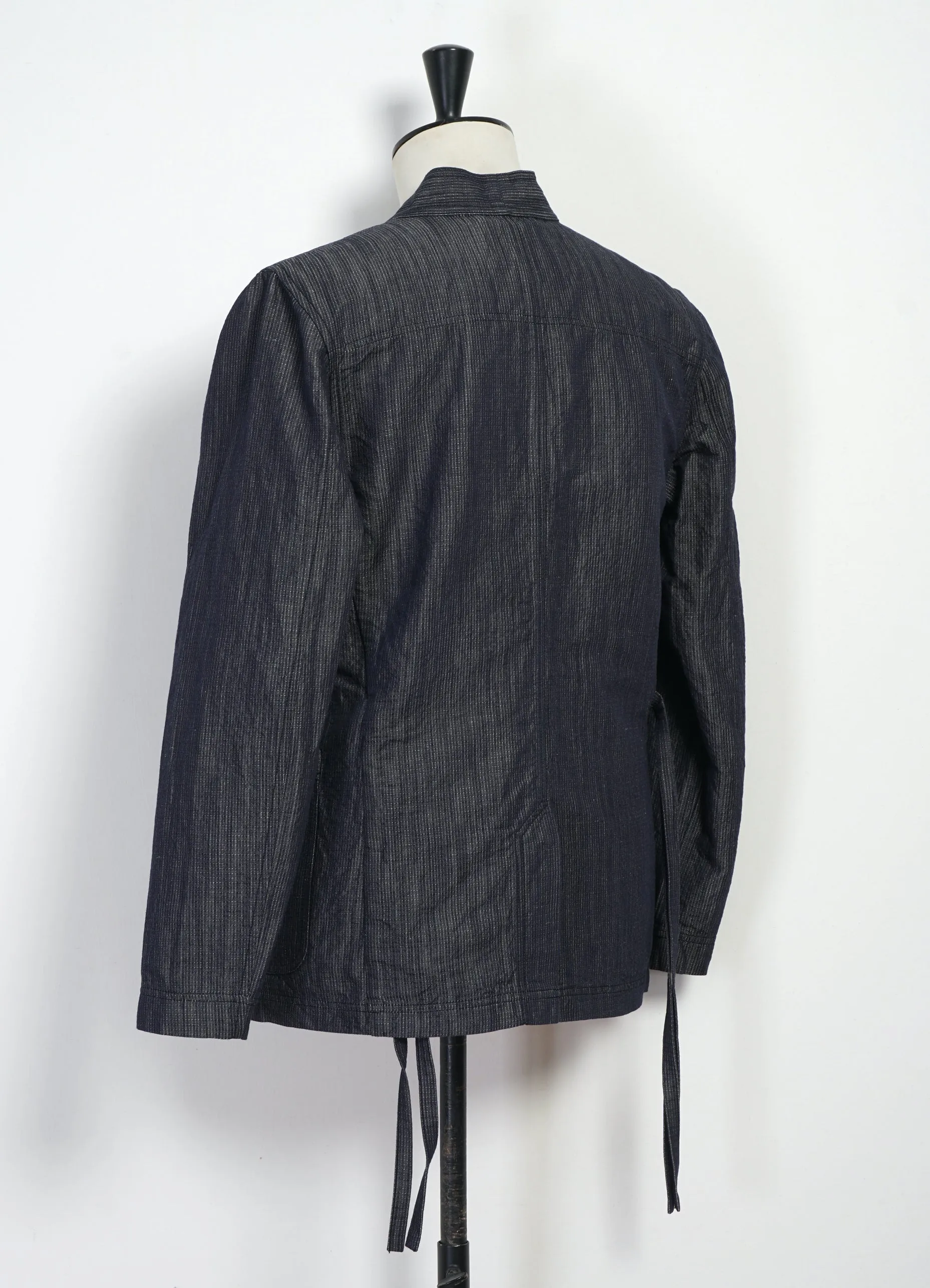 FOLKE 31-66-3 | Eastern Style Jacket | Navy Dobby sold by Hansen Garments product image thumbnail 3
