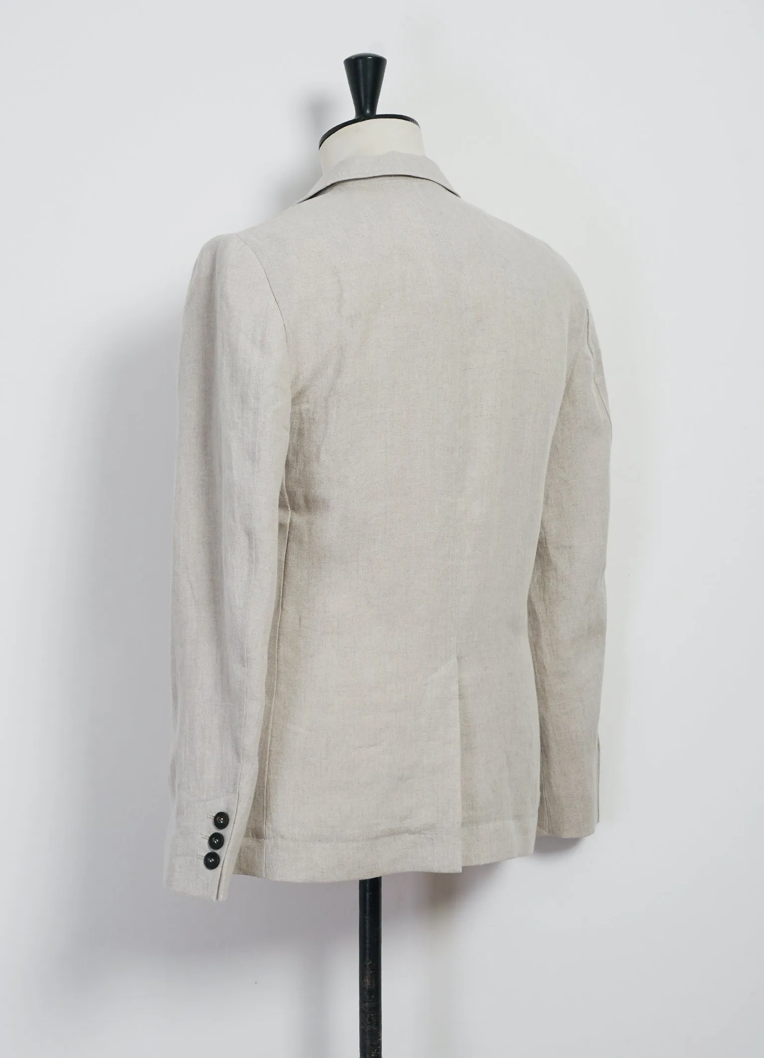 CHRIS 31-67-1 | Classic Two Button Blazer | Nature Linen sold by Hansen Garments product image thumbnail 5