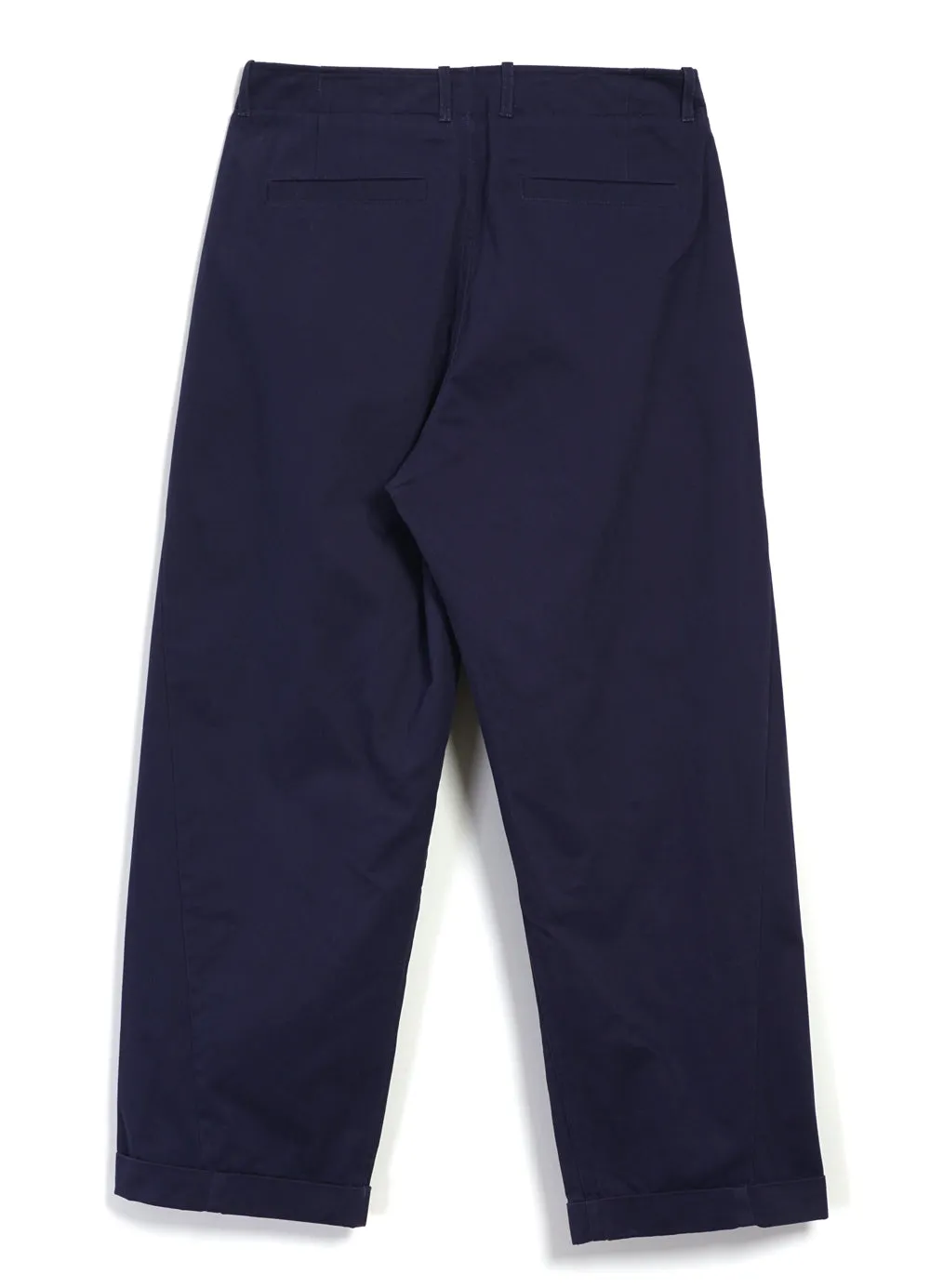 BOBBY 31-56-3 | Wide Pleated Everyday Trousers | Marine sold by Hansen Garments product image thumbnail 5
