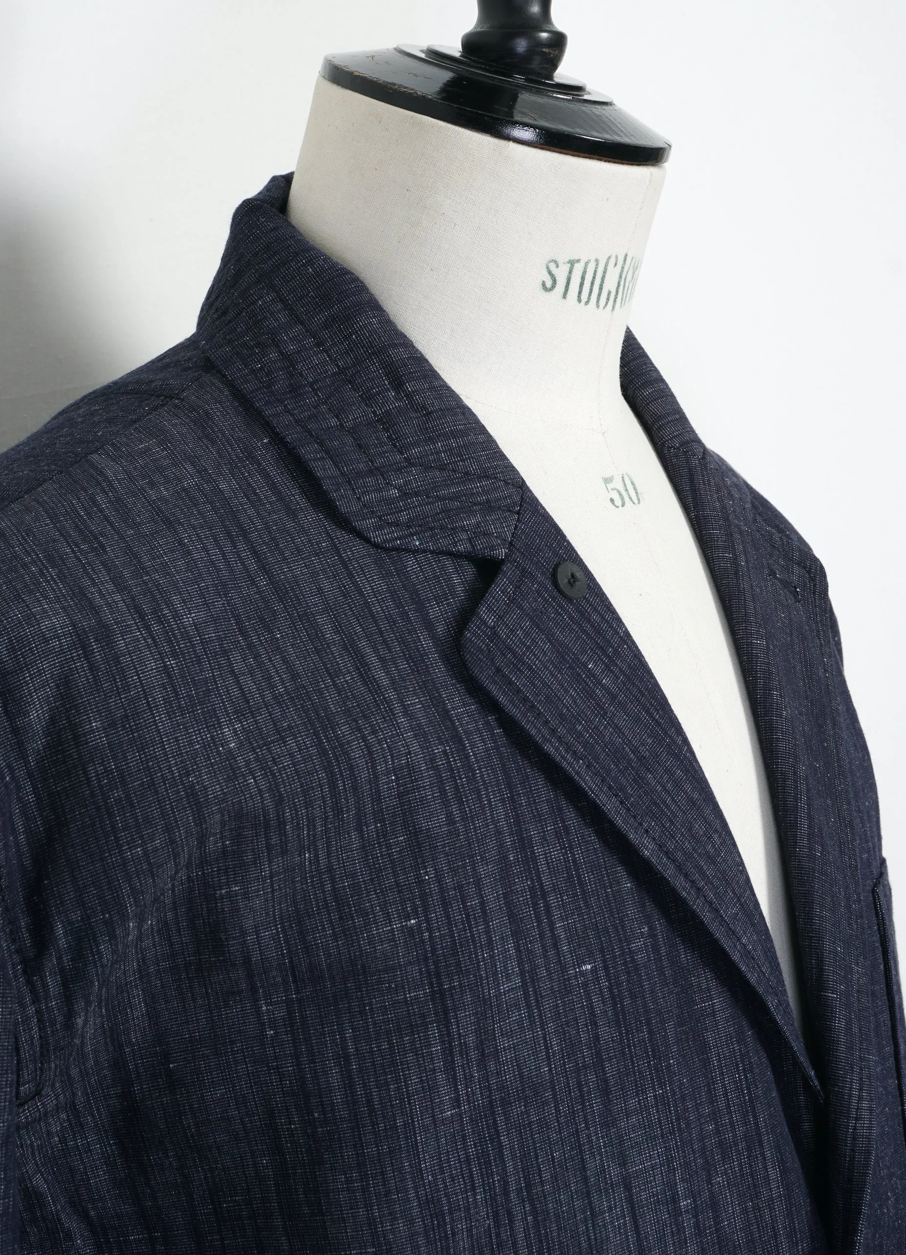 MALVIN 31-74-3 | Loose Cut Blazer | Washed Navy sold by Hansen Garments product image thumbnail 4