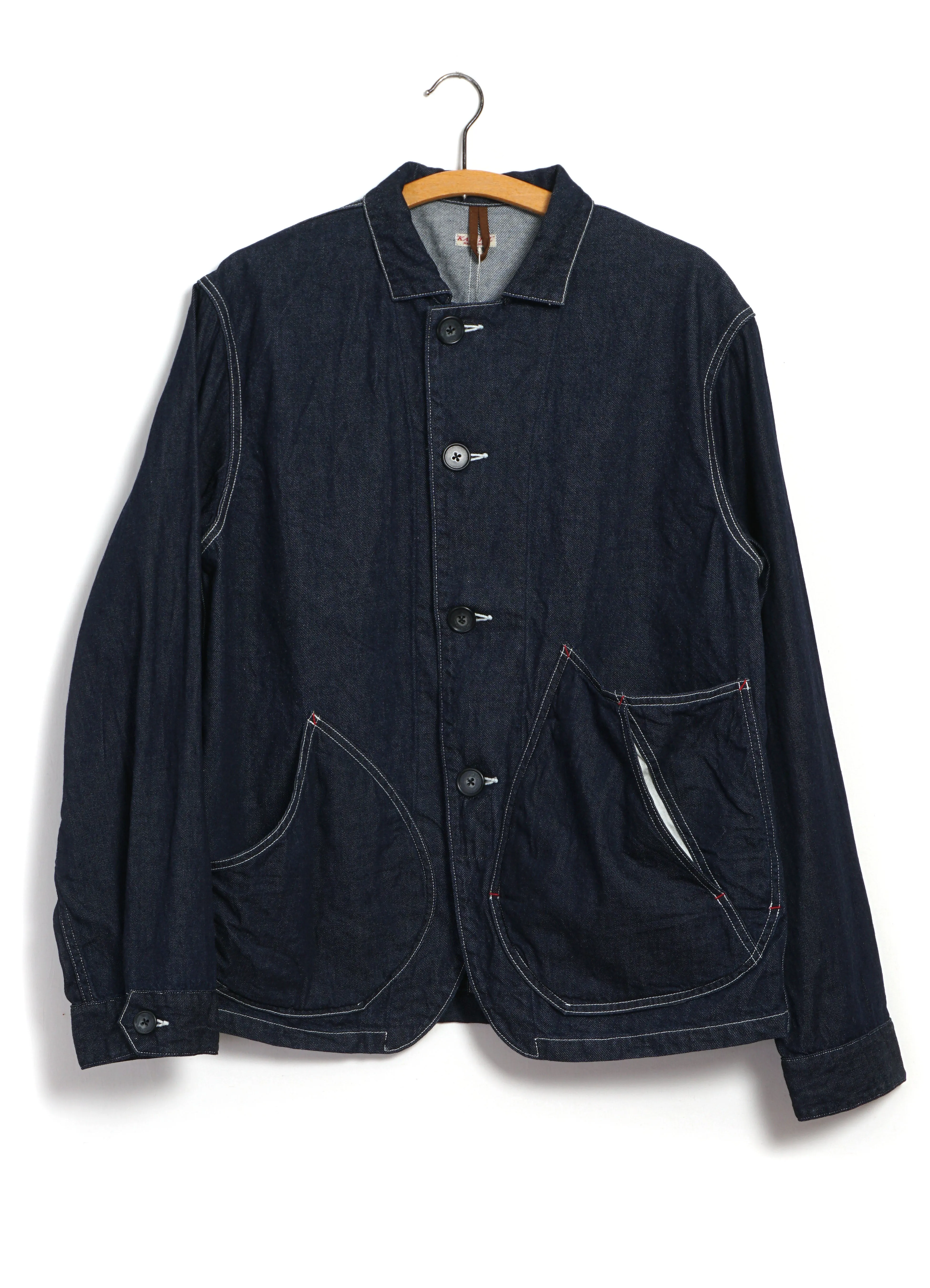 RINGOMAN | 11.5oz x 8oz Denim Coverall | Indigo sold by Hansen Garments