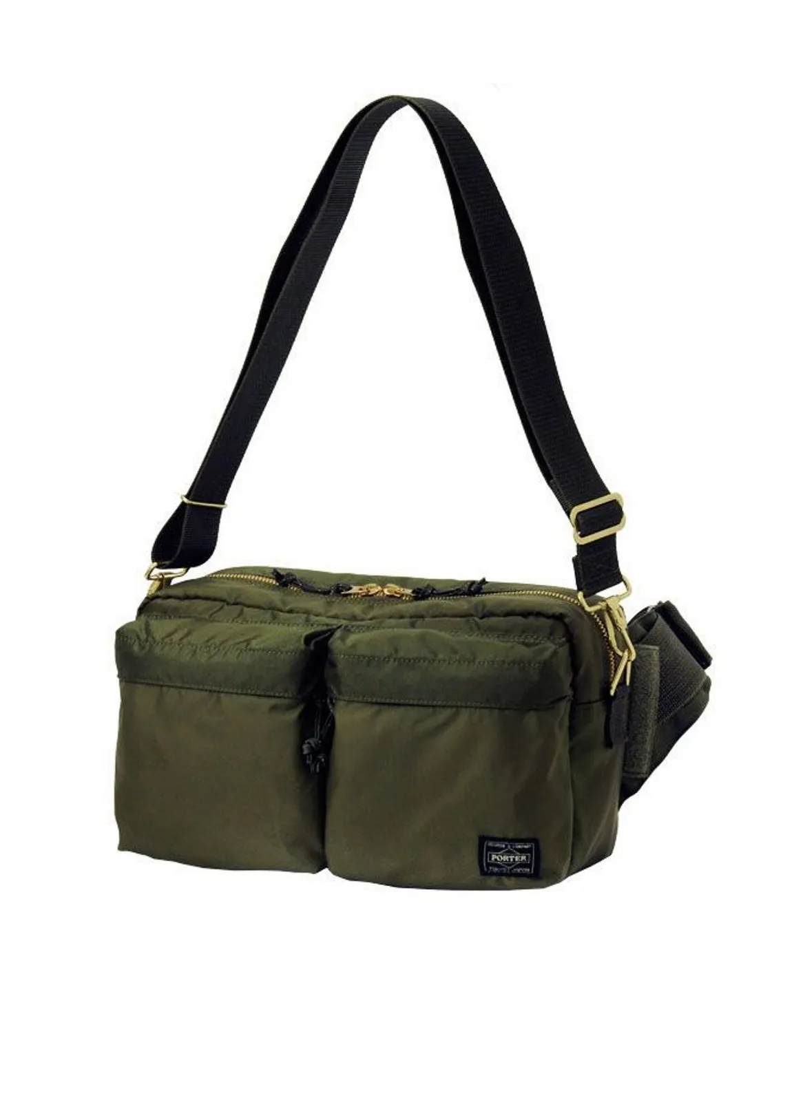 FORCE | 2Way Waist Bag | Olive Drab sold by Hansen Garments