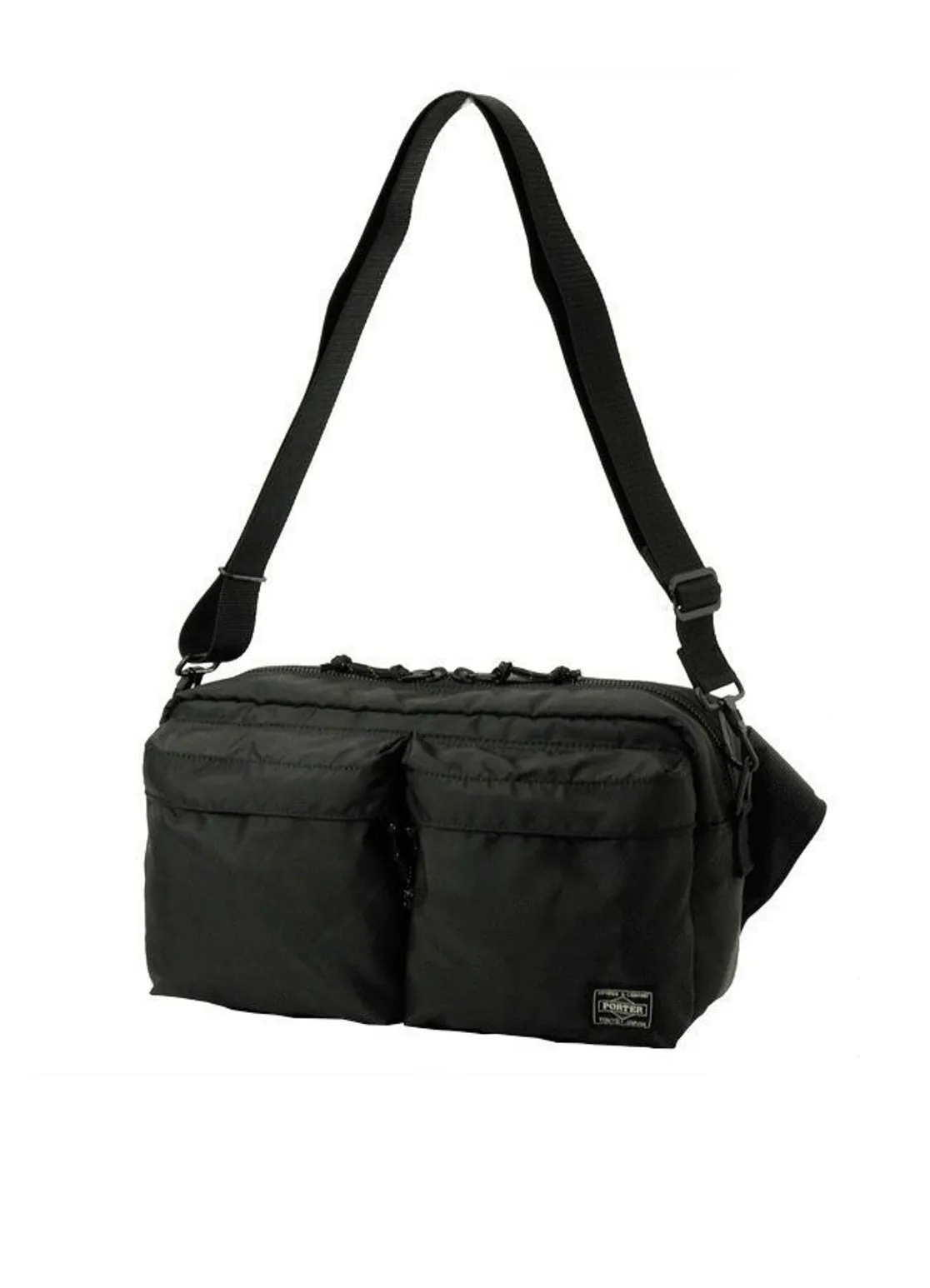 FORCE | 2Way Waist Bag | Black sold by Hansen Garments